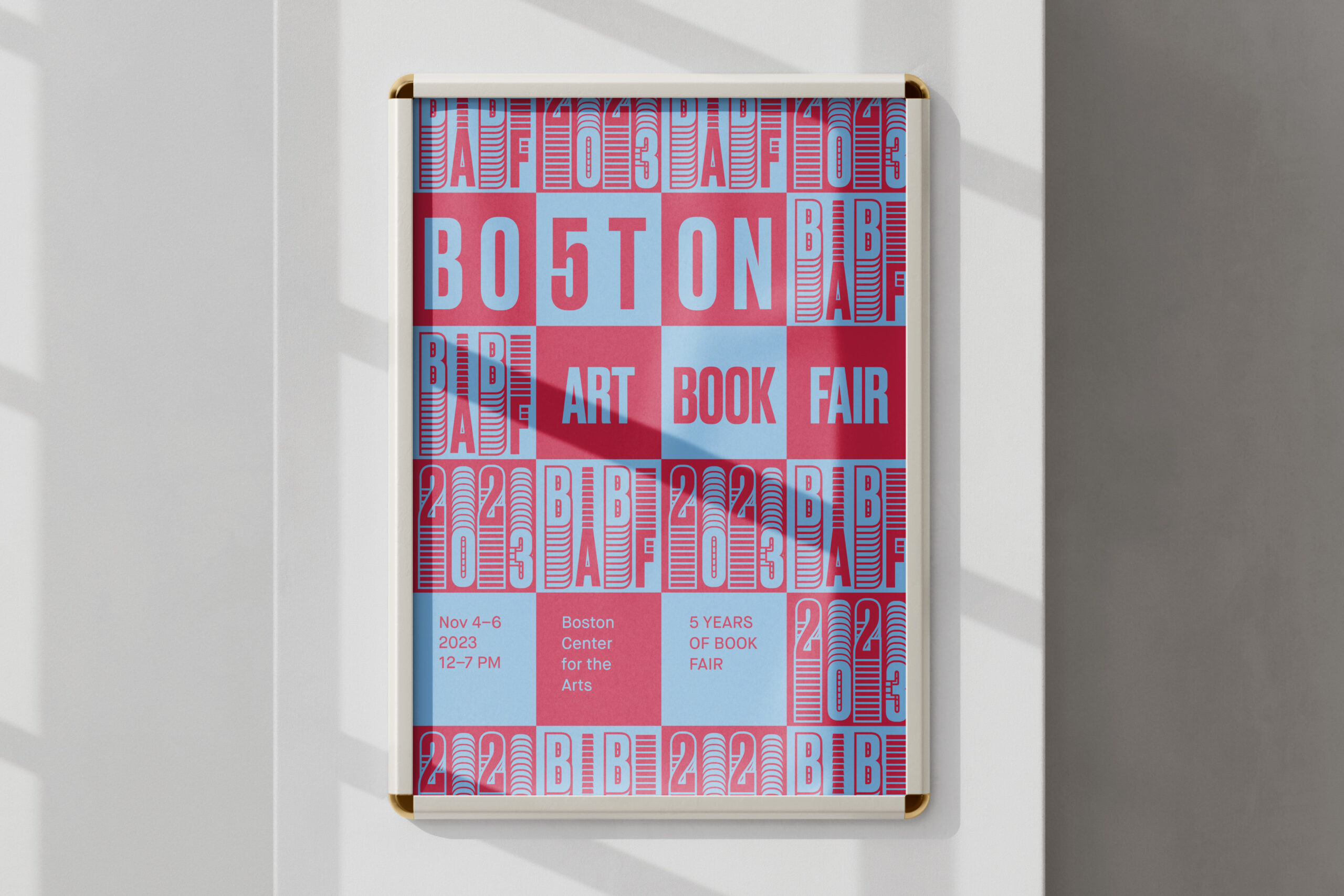 Boston Art Book Fair 2023 Branding Concept